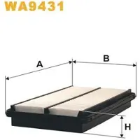 WIX FILTERS WA9431 Luchtfilter