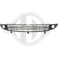Diederichs 4464744 Ventilatiegrille, bumper