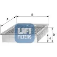 Ufi 30.929.00 Luchtfilter