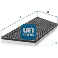 Ufi 54.194.00 Interieurfilter