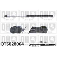Quinton Hazell QTS828064 Gasveer achterklep