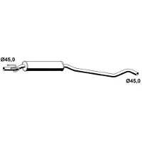 VEGAZ OS-433ERNS Uitlaat middendemper