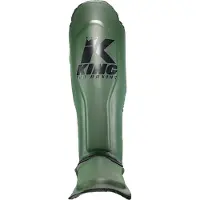 King Pro Boxing King Scheenbeschermers KPB/SG-4 – Khaki Groen - M