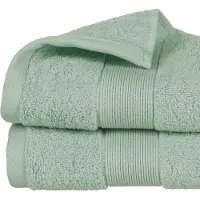 Atmosphera Badhanddoek Towelmaster - 6x - mintgroen - luxe - 50 x 90 cm - katoen - 450 grams - badkamer handdoek
