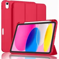 Phreeze Hoesje geschikt voor iPad 2022 10e generatie 10.9 inch Hoes Draaibaar Vouwbaar Bookcase Kunstleer Smart Cover
