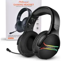 Phreeze Draadloze Gaming Headset met Microfoon - 15 Uur Speeltijd - Ultra Low Latency - Geschikt voor Playstation 5 Slim, PS5 (Disc & Digital Edition) Headset Game Koptelefoon