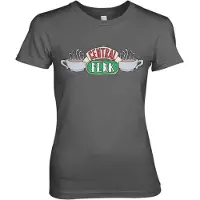 Difuzed Friends Dames Tshirt -M- Central Perk Grijs