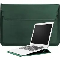 Phreeze 2-in-1 Laptopsleeve 10 tot 12 inch - Groen - Laptopsleeve voor Dames / Heren - Laptop Tas Sleeve met Standaard