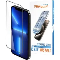 Phreeze Beschermglas - Geschikt voor iPhone 12 Pro Screenprotector met Montageframe - 100 Procent Plakgarantie - Screen Protector - 9H Gehard Glas