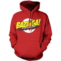 The Big Bang Theory Bazinga Trui met capuchon rood