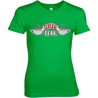 Hybris Friends Dames Tshirt -L- Central Perk Groen