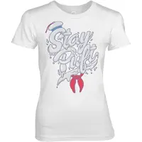 H.o. Ghostbusters Dames Tshirt -L- Stay Puft Wit