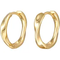 Elli Oorbellen 'Twisted' goud