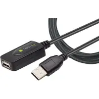 EFB Elektronik IUSB-REP220TY3 USB 2.0 Actieve Verlengkabel USB-A Mannelijk naar USB-A Vrouwelijk 20m