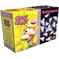 Goliath Boite 2 jeux de voyage Carlo Crado + Triominos original - Reisspellen - Franse uitvoering