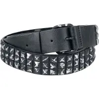 Rock Rebel by EMP - Gothic Riem - Studded Belt - zwart - Maat 100 cm