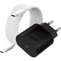 Phreeze 30w usb C Adapter Set 3 Meter - Snellader S26/S25/S24/S23/S22/S21/S20/S10/A56/A16/A17/A56/A57 - Oplader usb C - Usb-C naar usb-C
