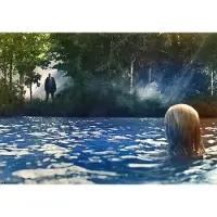 Hybris Friday the 13th Jason By the Lake - Schilderijposter in verschillende kleuren