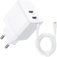 Phreeze Usb C Adapter 35w Snellader + usb C naar usb C Kabel 2 Meter - Snel oplader voor Galaxy A56 A57 A36 A37 S25 S26 S26 Ultra S26 Plus A55 A35 S24 S23