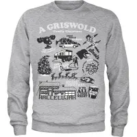 Hybris National Lampoon's Christmas Vacation Sweater/trui -L- Icons Grijs