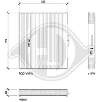 Diederichs DCI0216 Interieurfilter