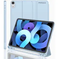 Phreeze Hoesje geschikt voor iPad Air 11 2024/2025/2023/2022 7/6 generatie Hoes Smart Cover Inklapbaar Standaard Pencil Vakje