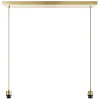 Home Sweet Home verlichtingspendel Beam 2S - messing