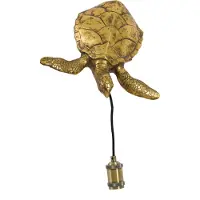 Light & Living Wandlamp Turtle brons