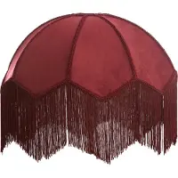 Light & Living Kap Ø45x35,5 cm MALACIA velvet bordeaux