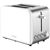 Concept TE2051 broodrooster 2 sneetjes Wit, Broodrooster, Wit