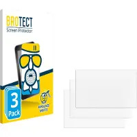 BROTECT - Screenprotector voor Panasonic Lumix DC-TZ99 - Folie Beschermfolie Beschermglas matte 3 Stuks