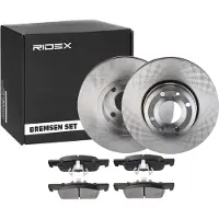 RIDEX 3405B1370 Remschijven en blokken