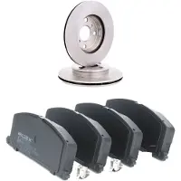 RIDEX 3405B2665 Remschijven en blokken