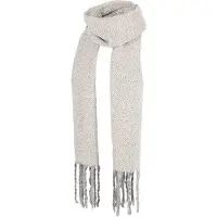 Sarlini Winter Sjaal Dames Sjaal Effen Sjaal Licht-Grijs
