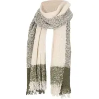 Sarlini Winter Sjaal Dames Sjaal Khaki