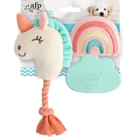 Afp Little Buddy 3-Pack Toy Wonderland - Hondenspeeltjes - Speelgoed voor Puppy's - Knuffeltjes voor Honden - 3 stuks