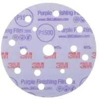 3M 51154 260L+ Hookit Purple Finishing Schuurschijven 150mm P1500 - 50 stuks