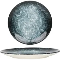 Bonna Dinerbord sepia porselein 27 cm set van 6