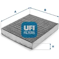 Ufi 54.136.00 Interieurfilter