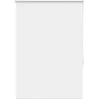 vidaXL Rolgordijn verduisterend 115x130 cm stofbreedte 110,7 cm wit