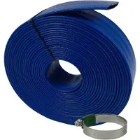 Hydro-S Platte waterslang Light PVC 32 mm 3 bar blauw - 15 meter