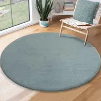 The Carpet Vloerkleed Relax round wasbare woonkamer tapijt modern antislip