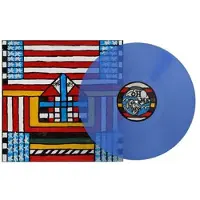 Import Oh Me Oh My Vinyle Bleu Transparent