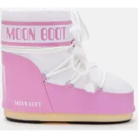 Moon Boot ICON LOW PINK NYLON Thermoboots / Snowboots / Sneeuwlaarzen Jongen/Meisje - Wit - 33-35 - (8059791058105)