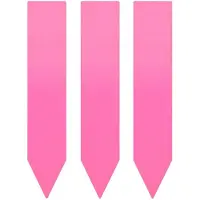 Combicraft steeketiketten van PVC 20 x 100 mm roze - 100 stuks