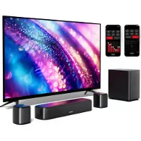 Ultimea Soundbar - Soundbars - Soundbars voor TV - Soundbar met Subwoofer - Luidspreker - 250W - met 2 Surround Speakers
