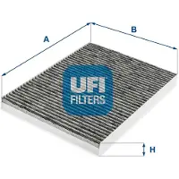 Ufi 54.263.00 Interieurfilter