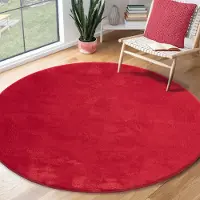 The Carpet Vloerkleed Relax round wasbare woonkamer tapijt modern antislip