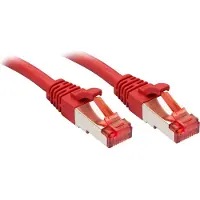 Lindy Cat.6 S/FTP netwerkkabel 0,5 m Cat6 S/FTP (S-STP) Rood