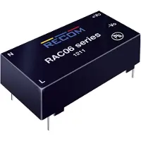 Recom 20000801 AC/DC-printnetvoeding 12 V/DC 0.5 A 6 W